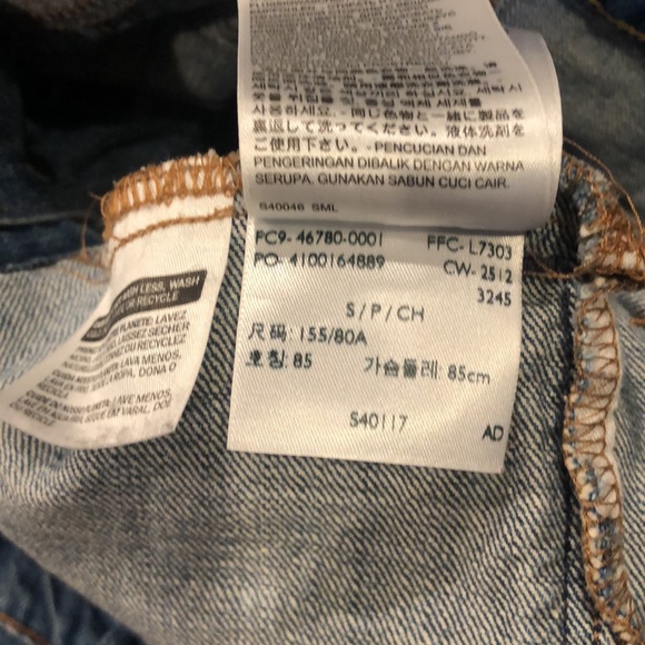Small levis long sleeve jacket - Picture 7 of 7